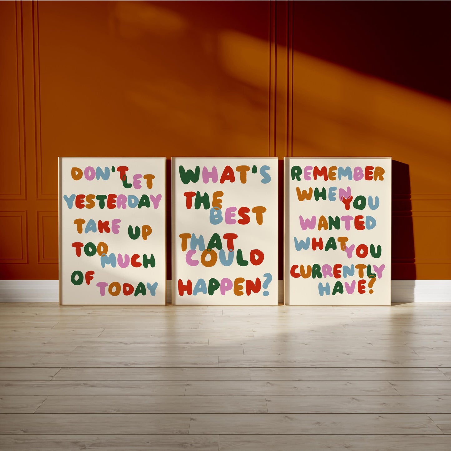 Don't Let Yesterday Take Up Too Much Of Today Print