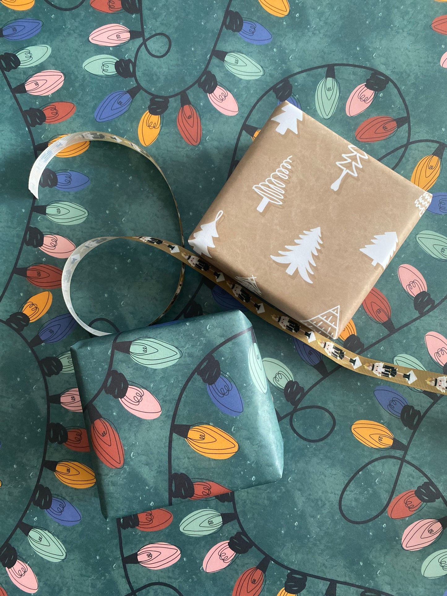 Christmas Tree A2 Wrapping Paper Sheet