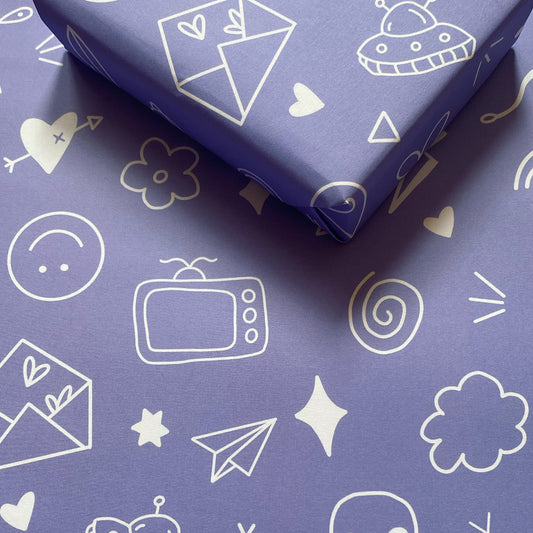 Fun Doodle A2 Wrapping Paper Sheet