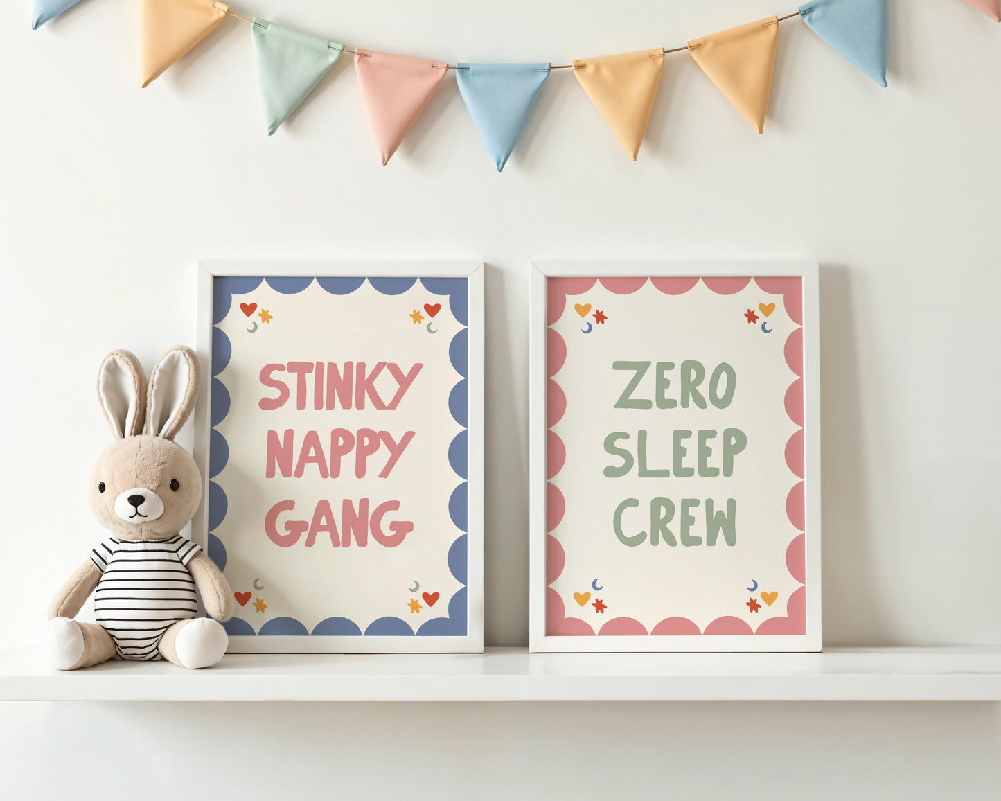 Zero Sleep Crew Nursery Print