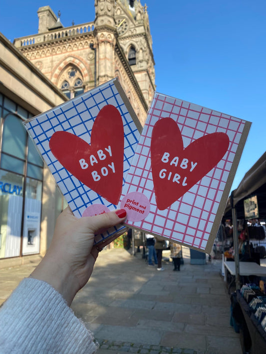 Baby Boy New Baby Card