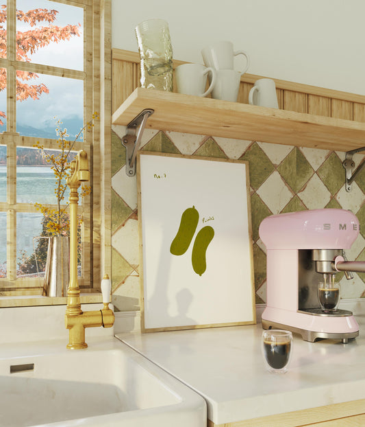 Pickles Hand Drawn Kitchen Print