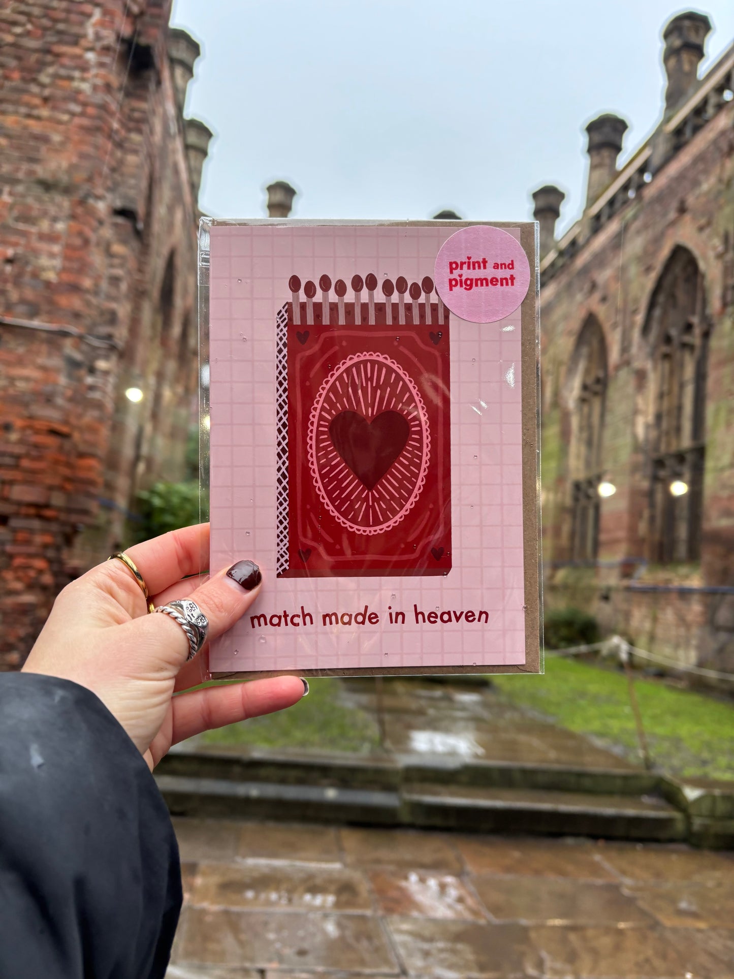 Match Made In Heaven Romance Card