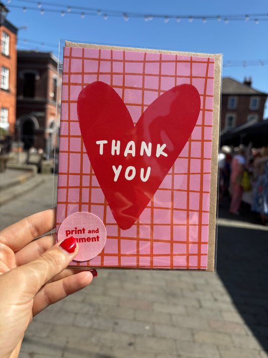 Thank You Celebration Card