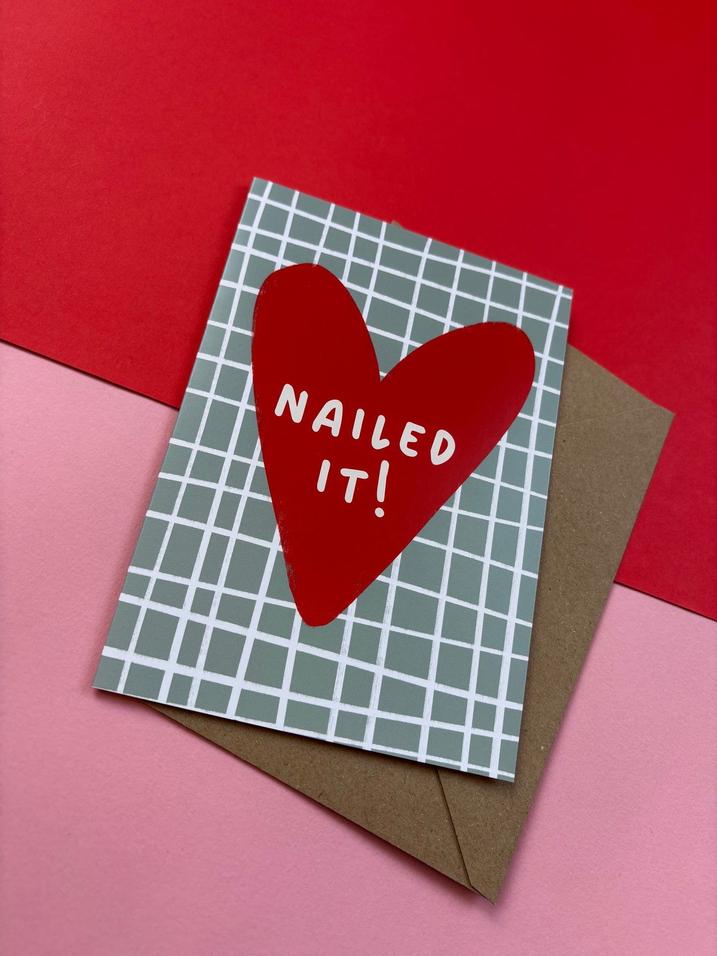 Nailed it! Celebration Card