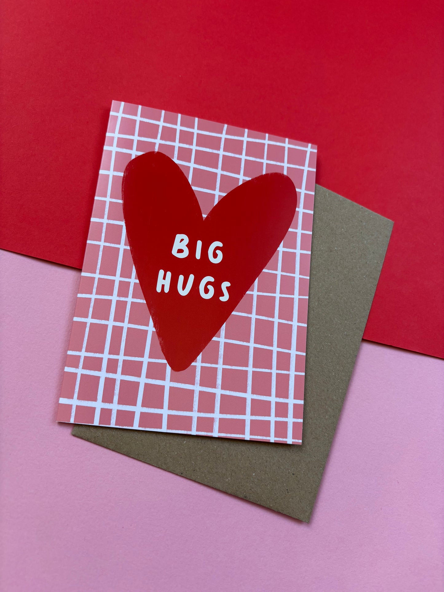 Big Hugs Heartfelt Card