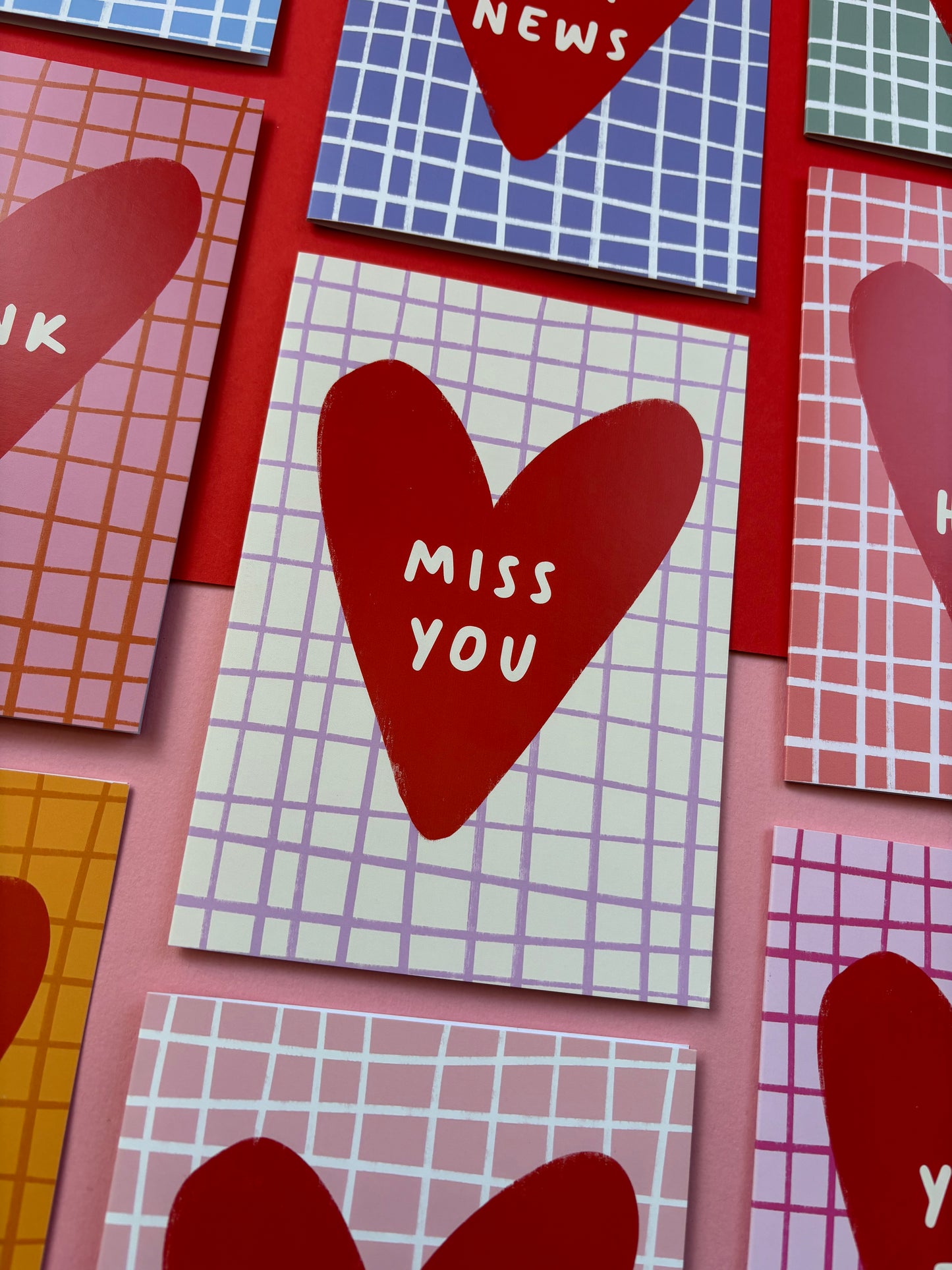 Miss You Heartfelt Card