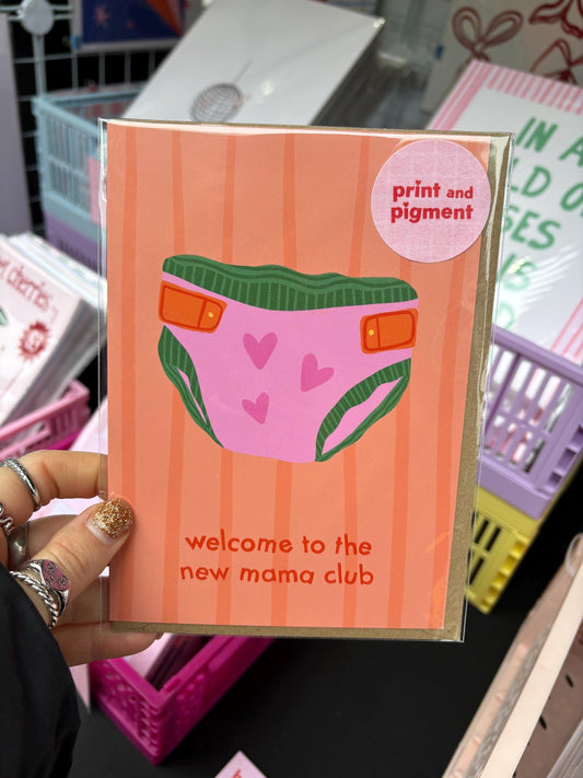 Welcome to the New Mama Club Card