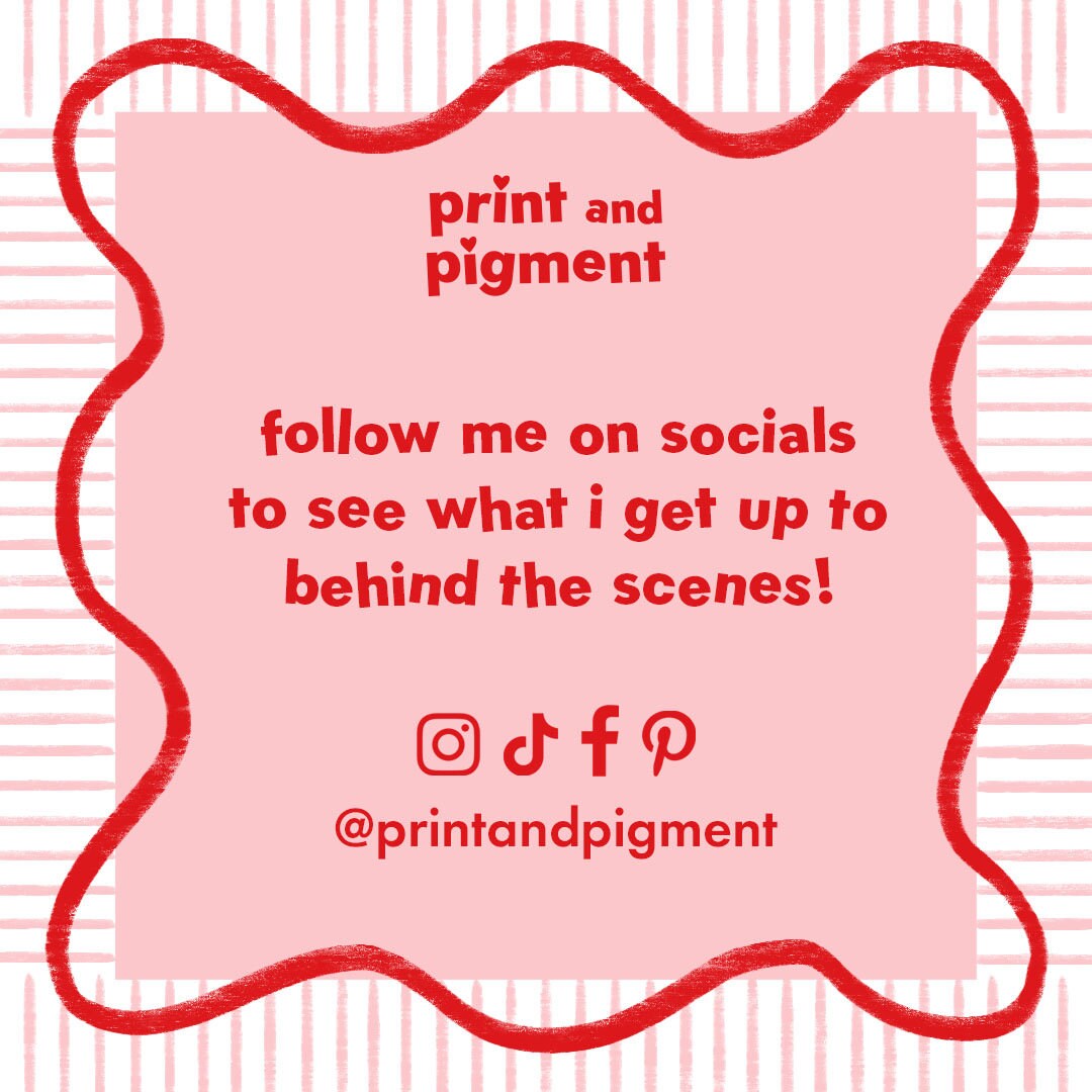 Pack It In Bold Hand Drawn Print