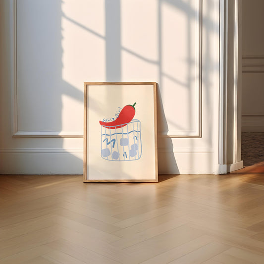 Spicy Girl Margarita Cocktail Print