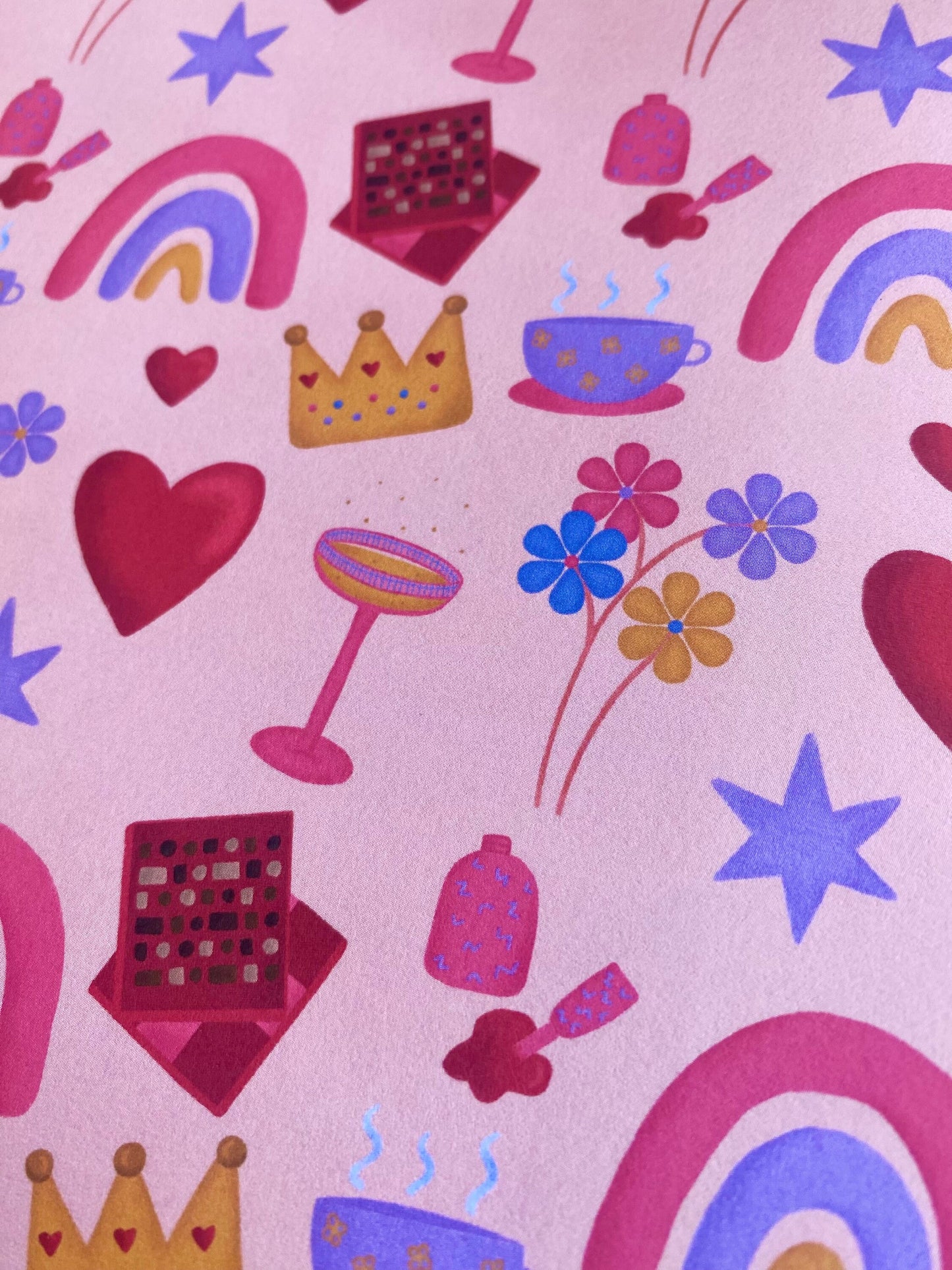Let’s Celebrate A2 Wrapping Paper Sheet
