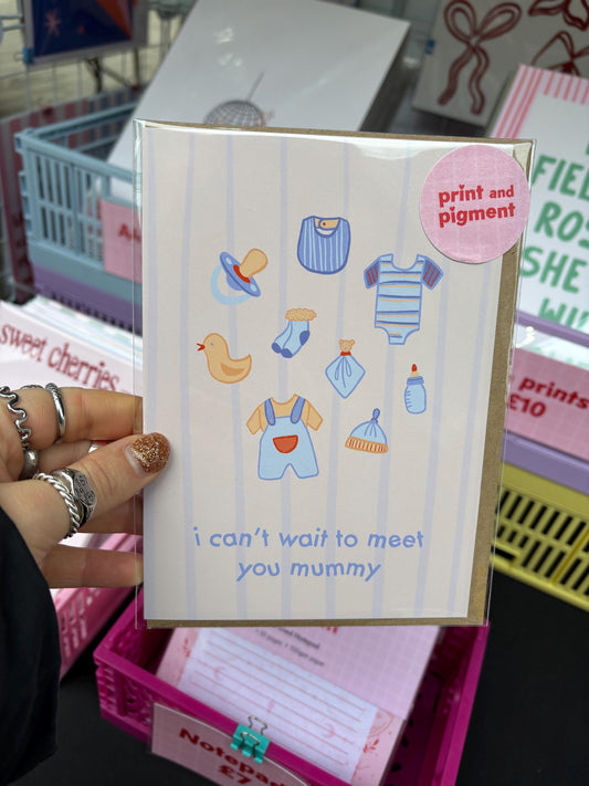 I Can’t Wait To Meet You Mummy