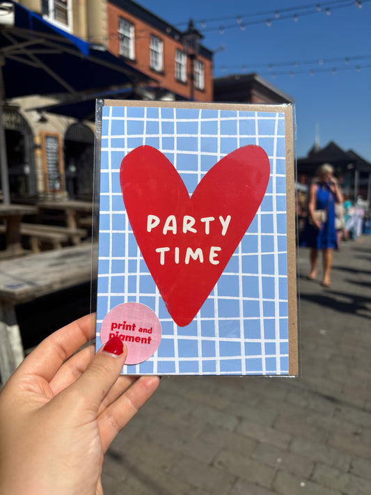 Party Time Celebration Card