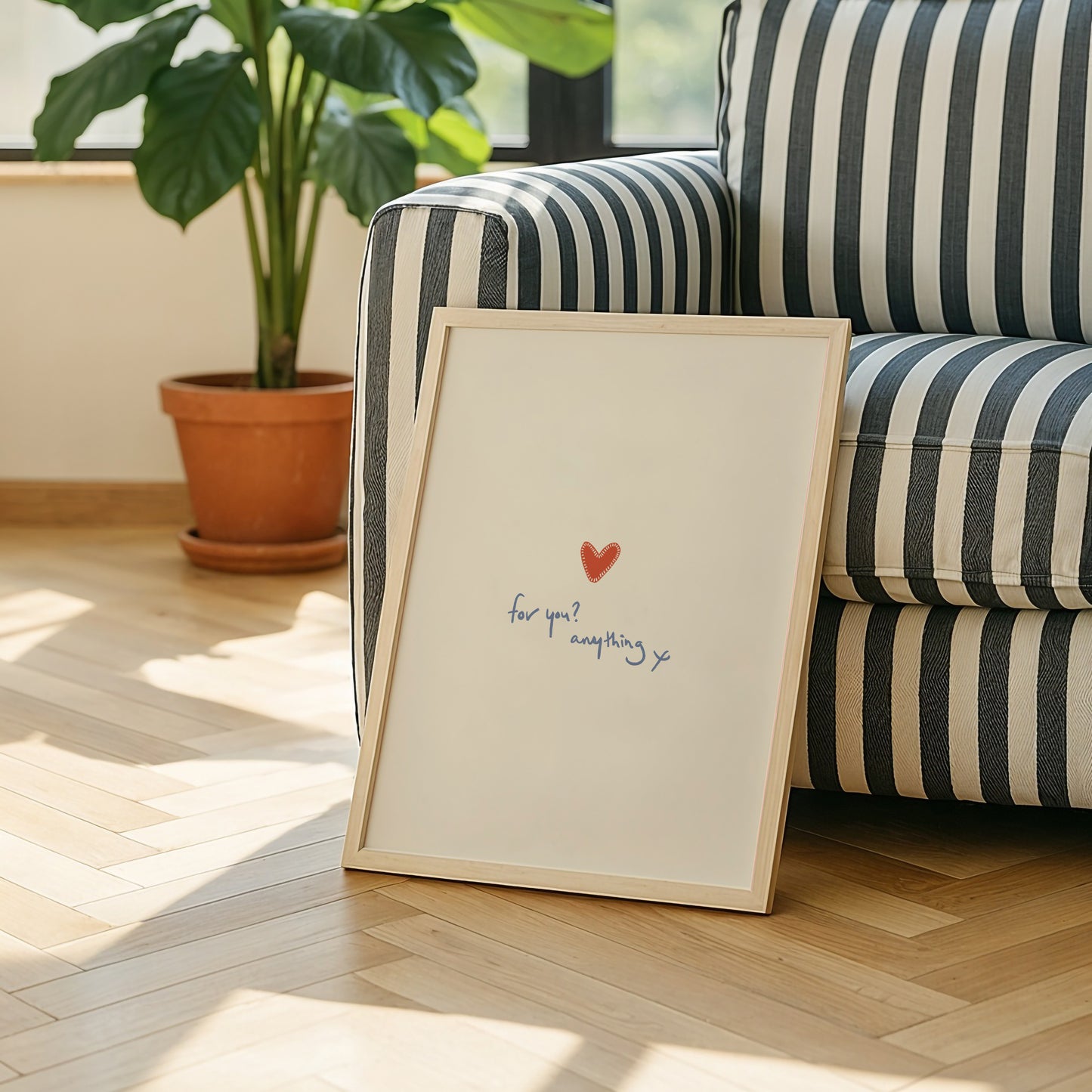 For You? Anything Cute Romance Print