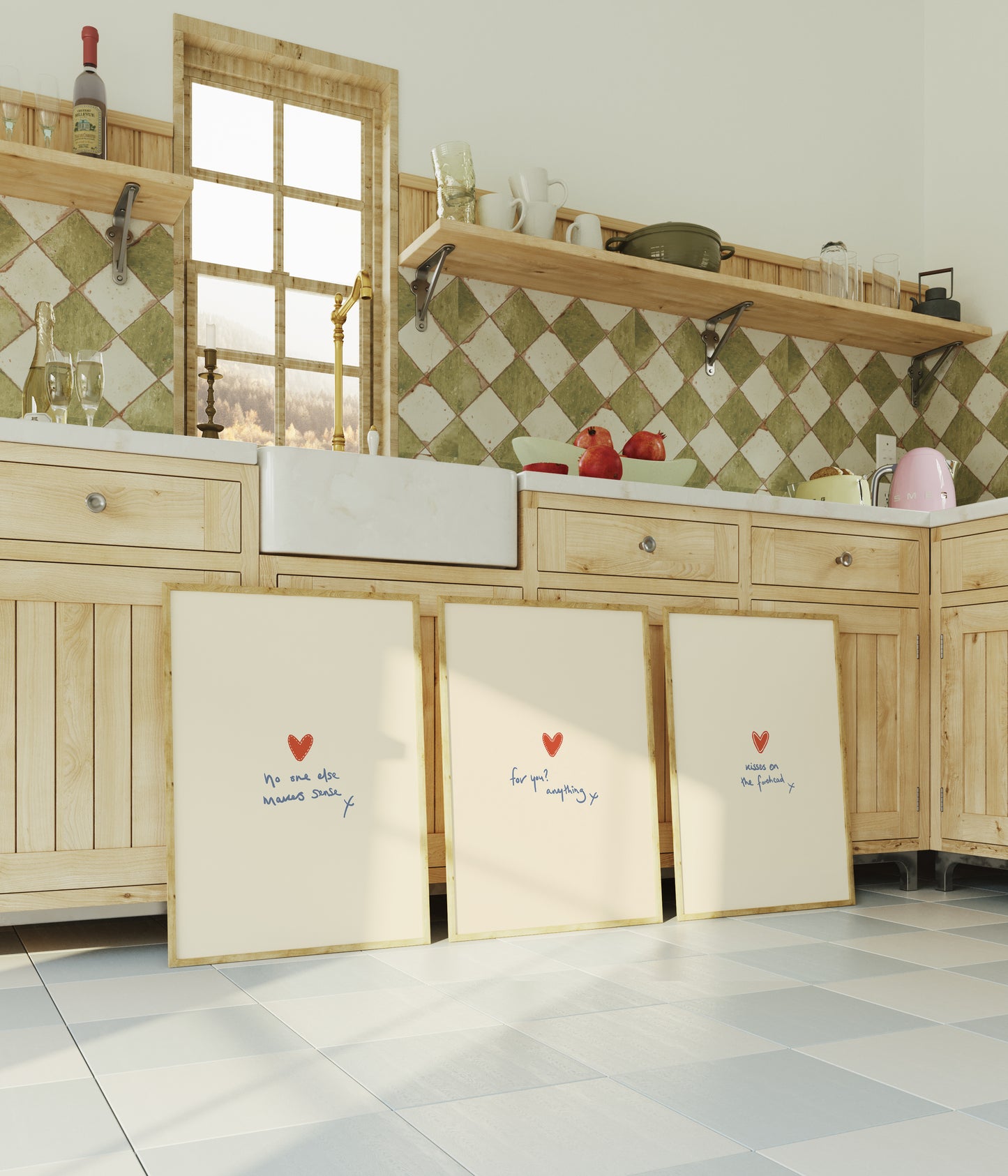 No One Else Makes Sense Cute Romance Print