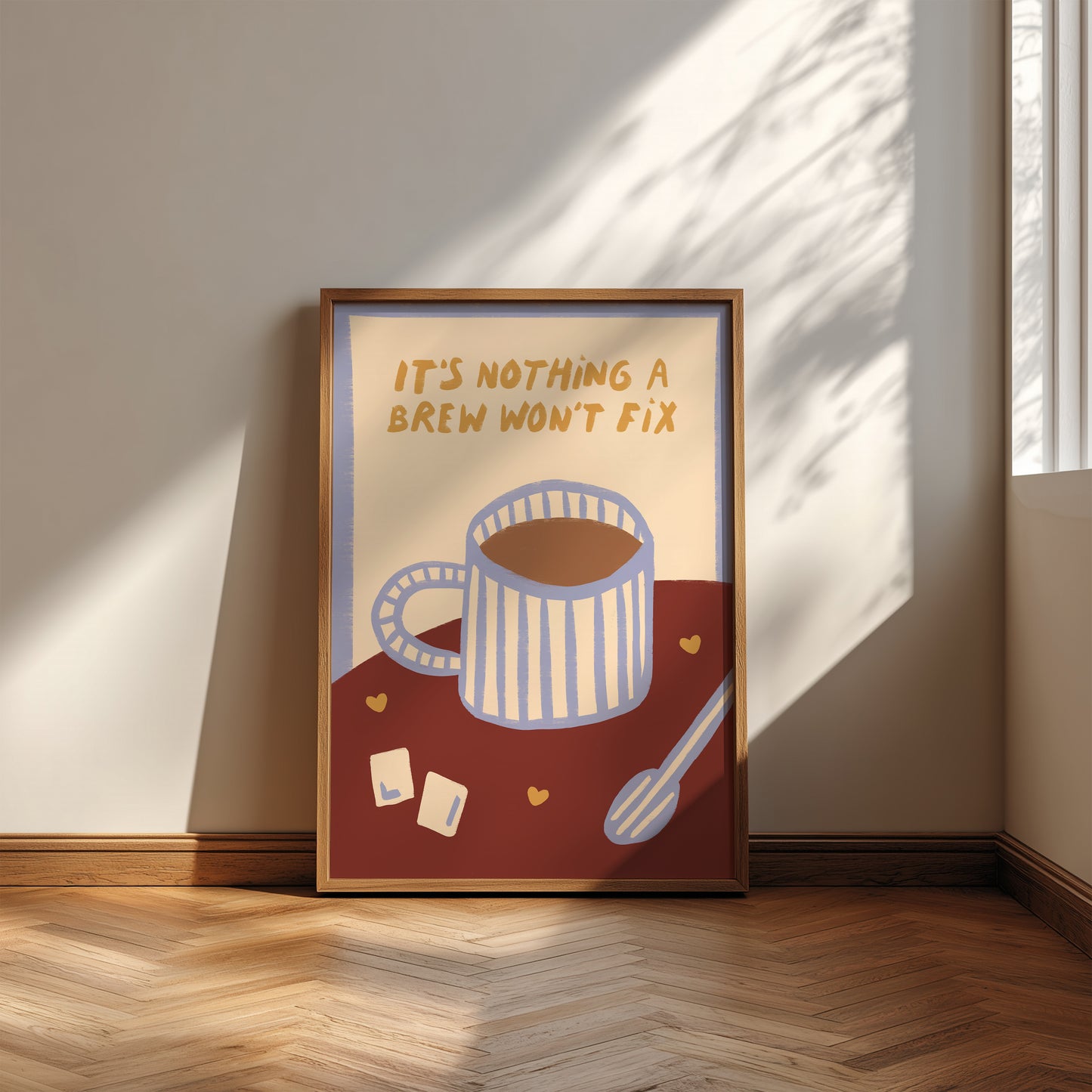 It's Nothing A Brew Won't Fix print