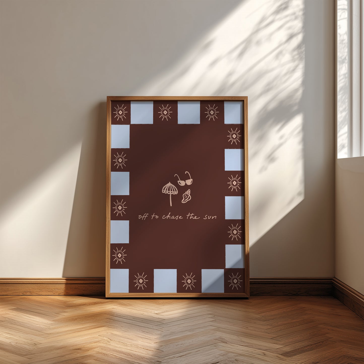 Off To Chase The Sun print