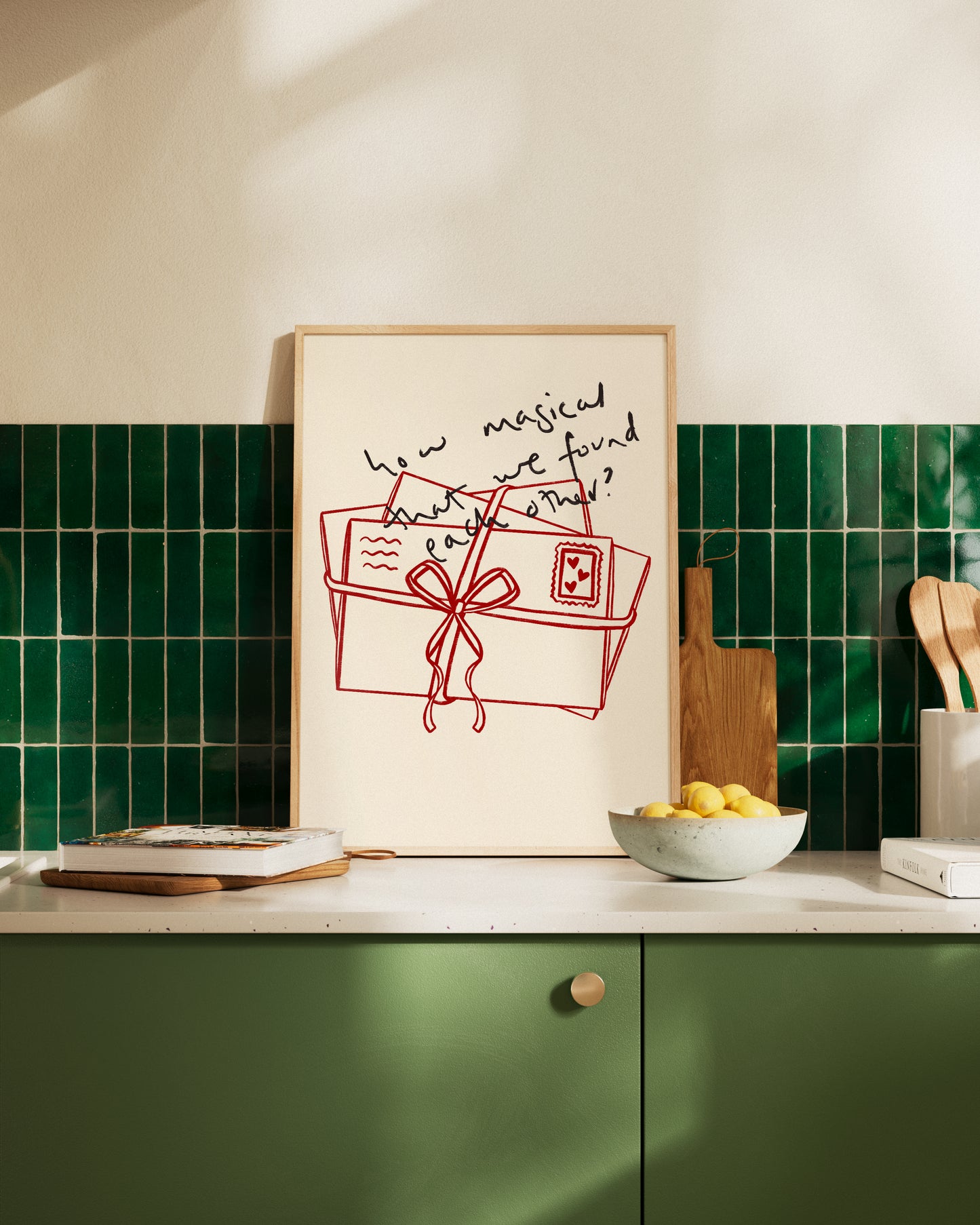 How Magical That We Found Each Other? Love Letter Print