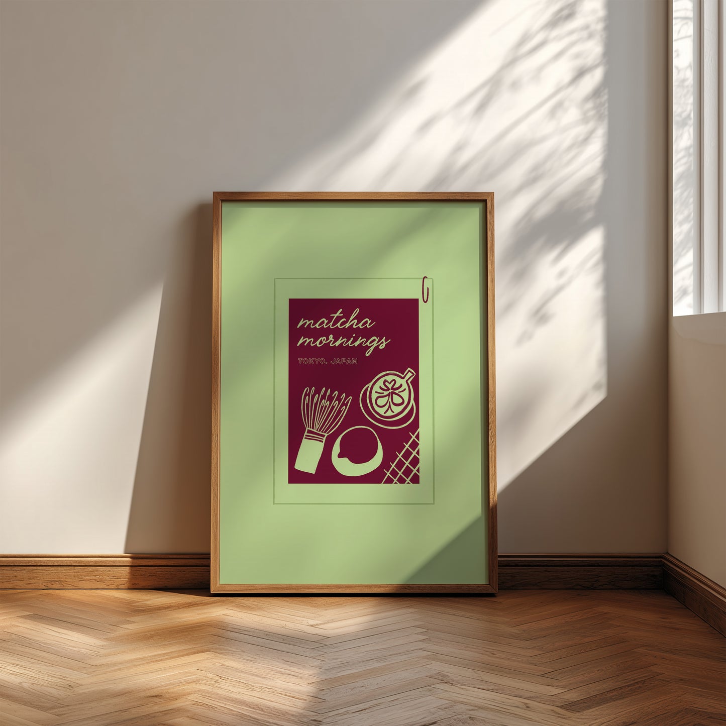Matcha Mornings print