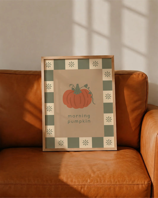 Morning Pumpkin print