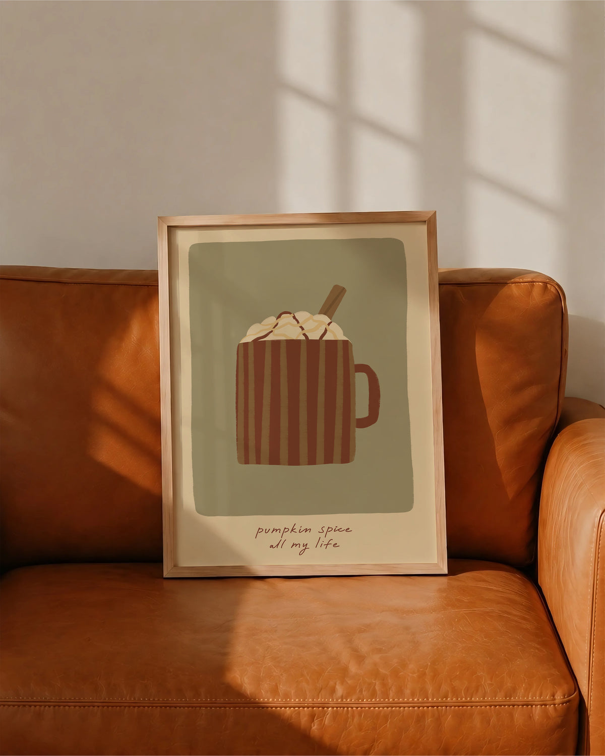Pumpkin Spice All My Life print