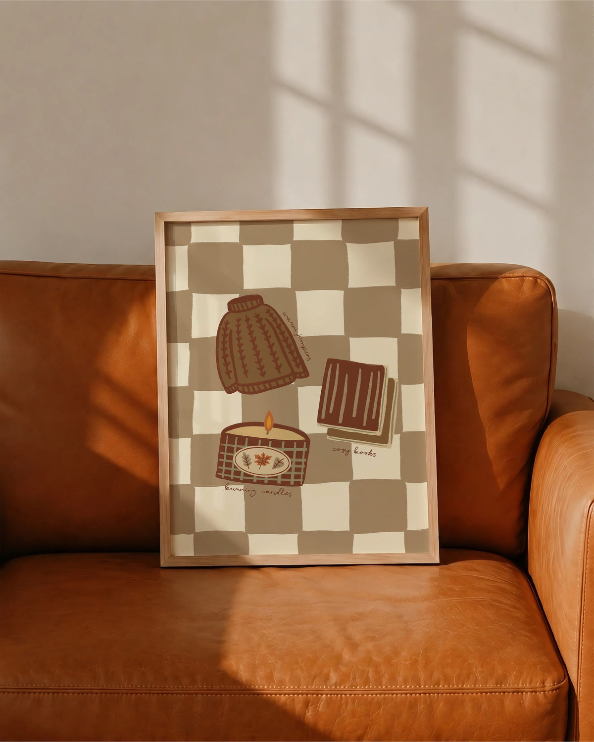 Warm Jumpers Cosy Books print