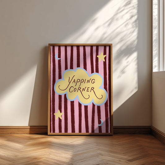 Yapping Corner print