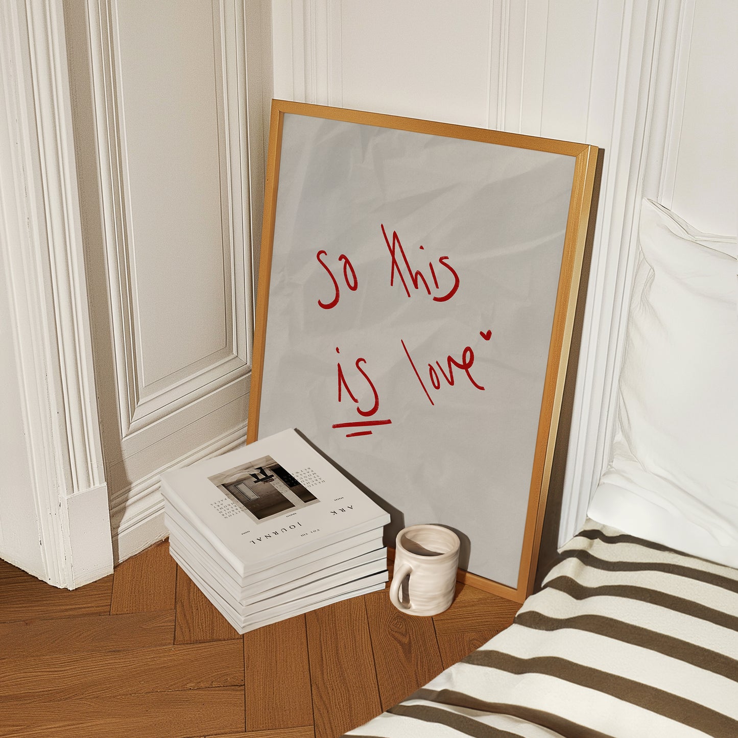 So This Is Love Heartfelt Print