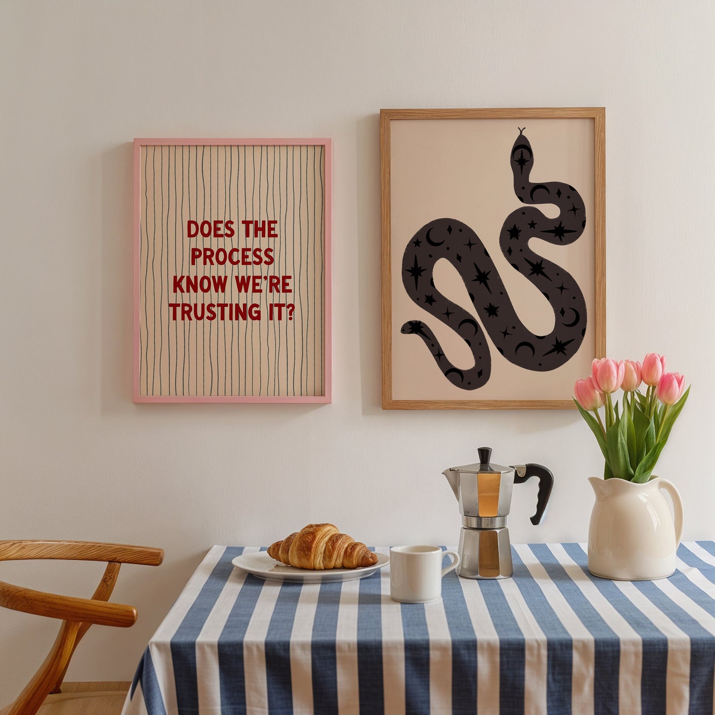 Does The Process Know We're Trusting It? Typography print