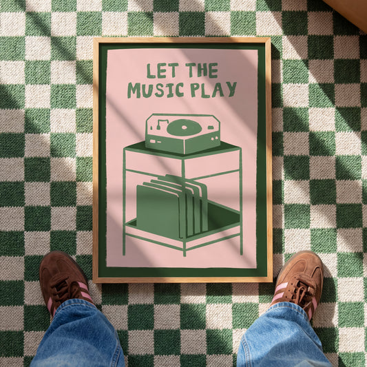 Let The Music Play print