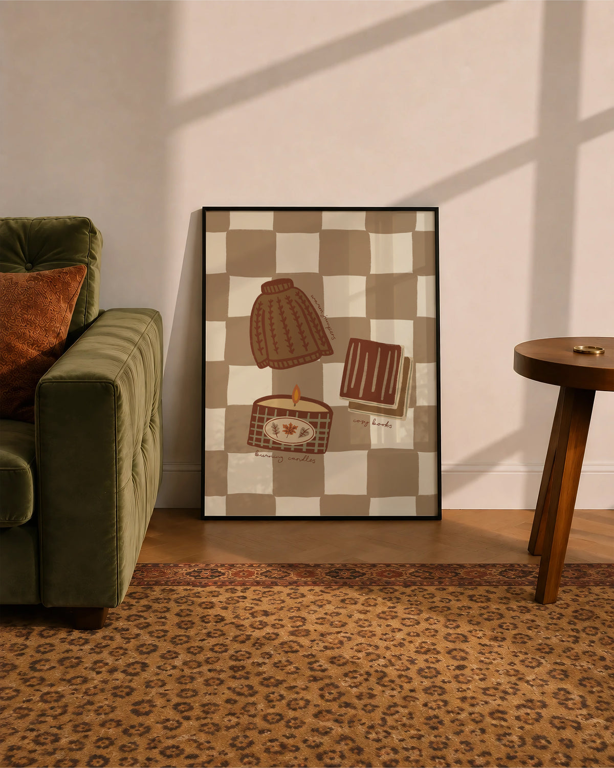 Warm Jumpers Cosy Books print