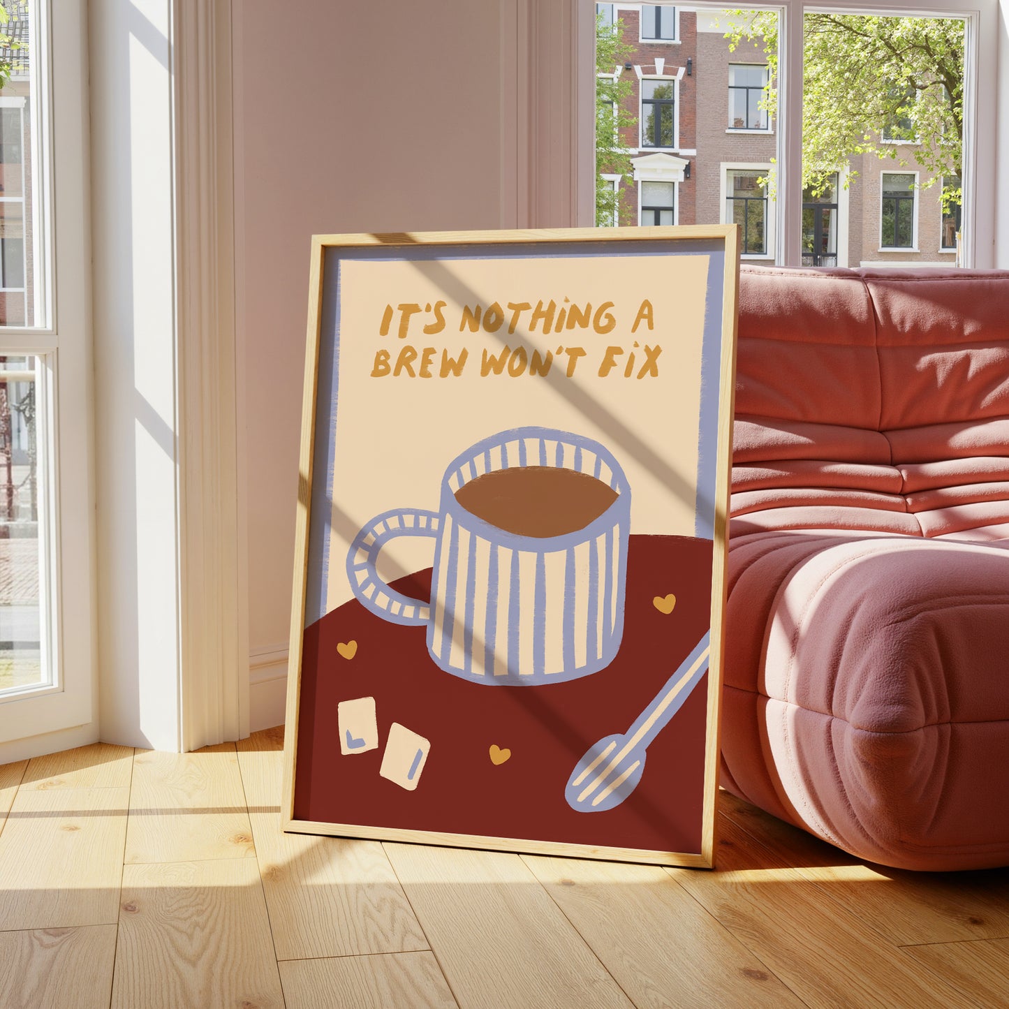 It's Nothing A Brew Won't Fix print