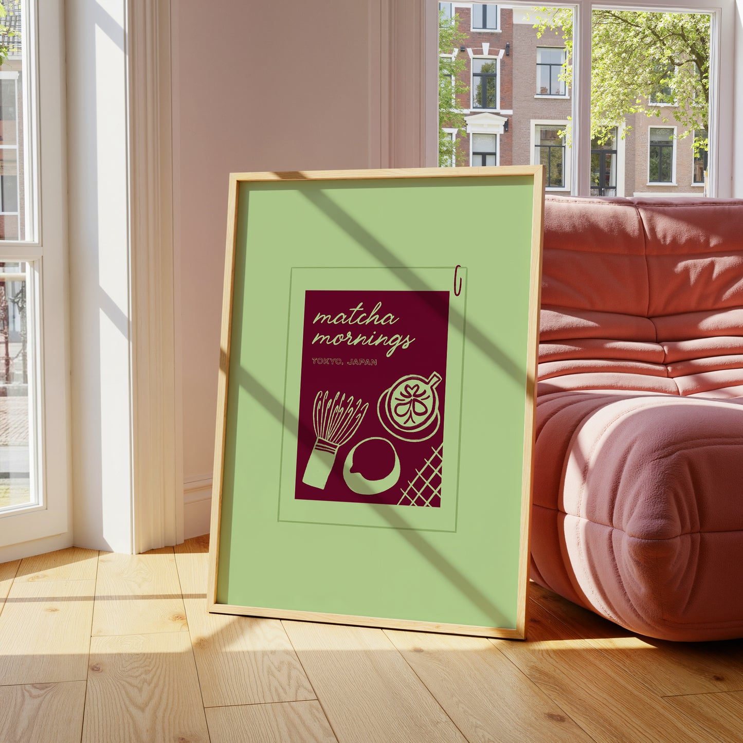 Matcha Mornings print
