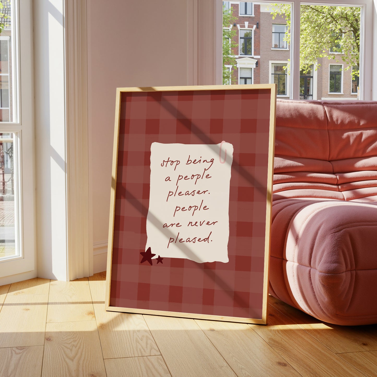 Stop Being A People Pleaser print