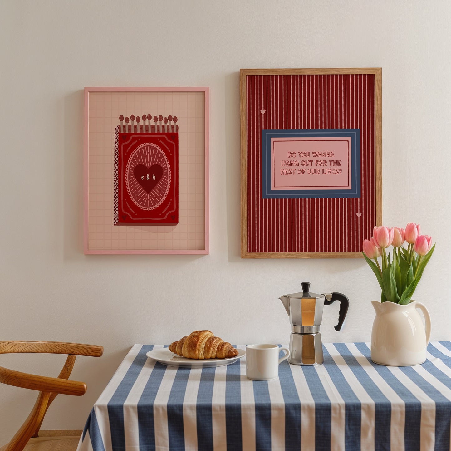 Do You Wanna Hang Out For The Rest Of Our Lives? Cute Couples Print