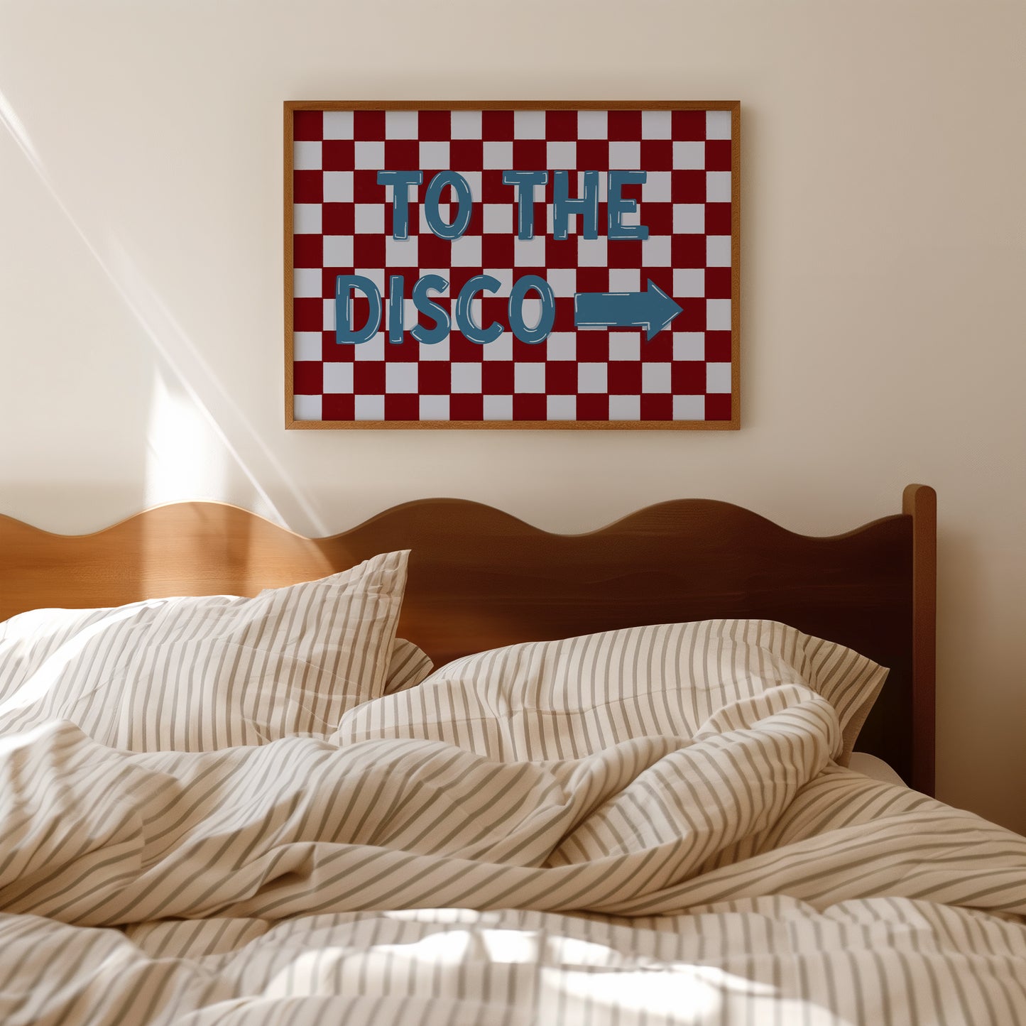To The Disco Music Print