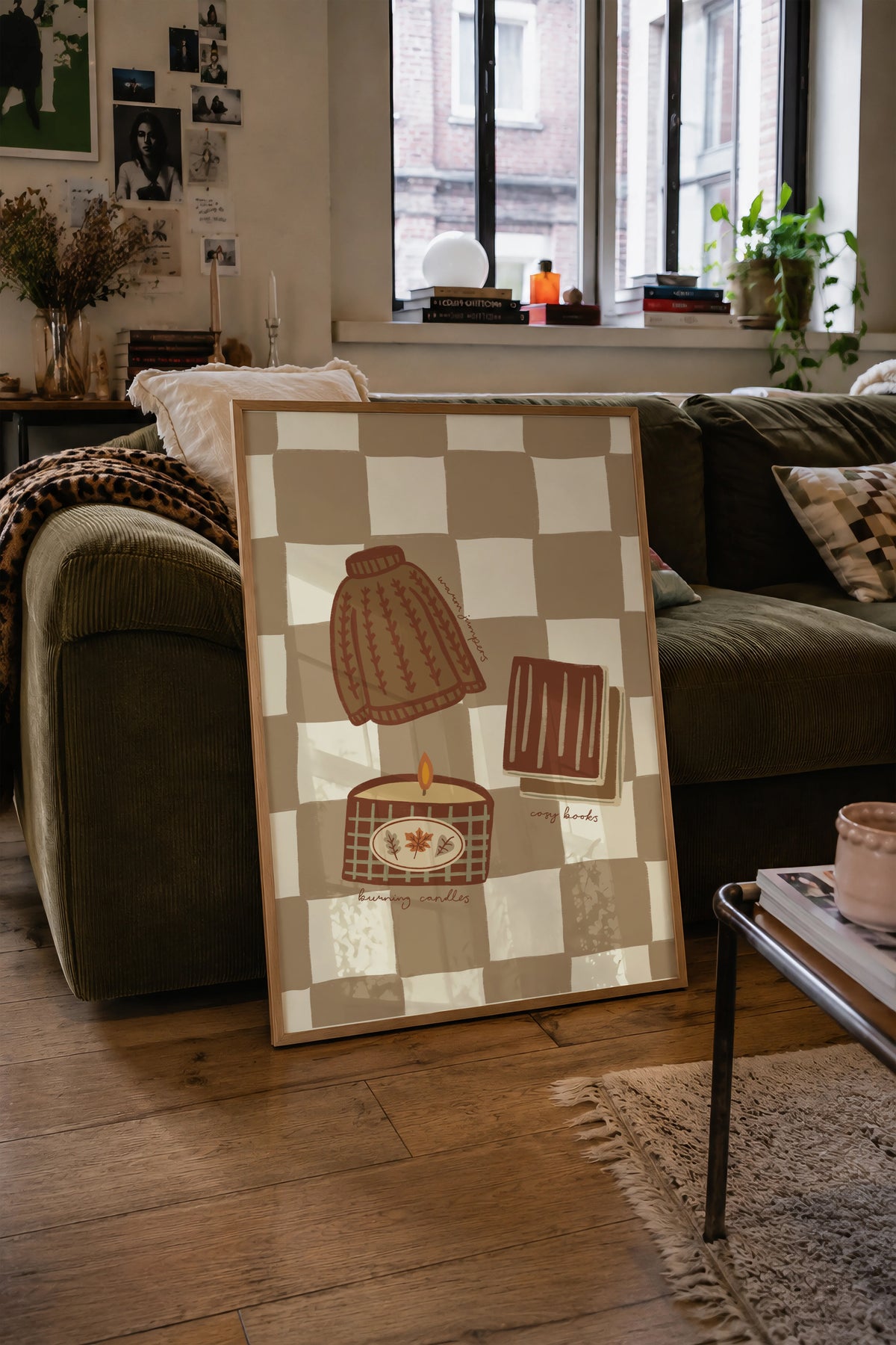 Warm Jumpers Cosy Books print