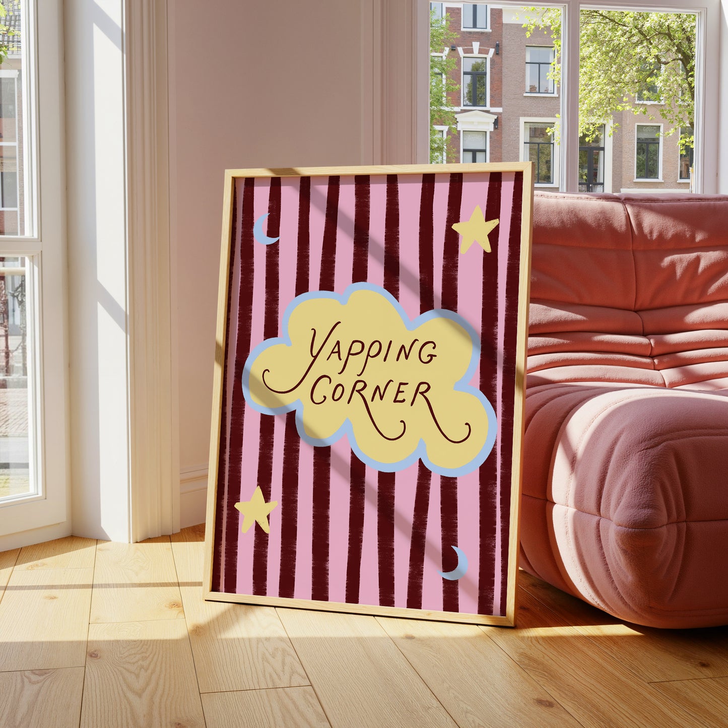 Yapping Corner print
