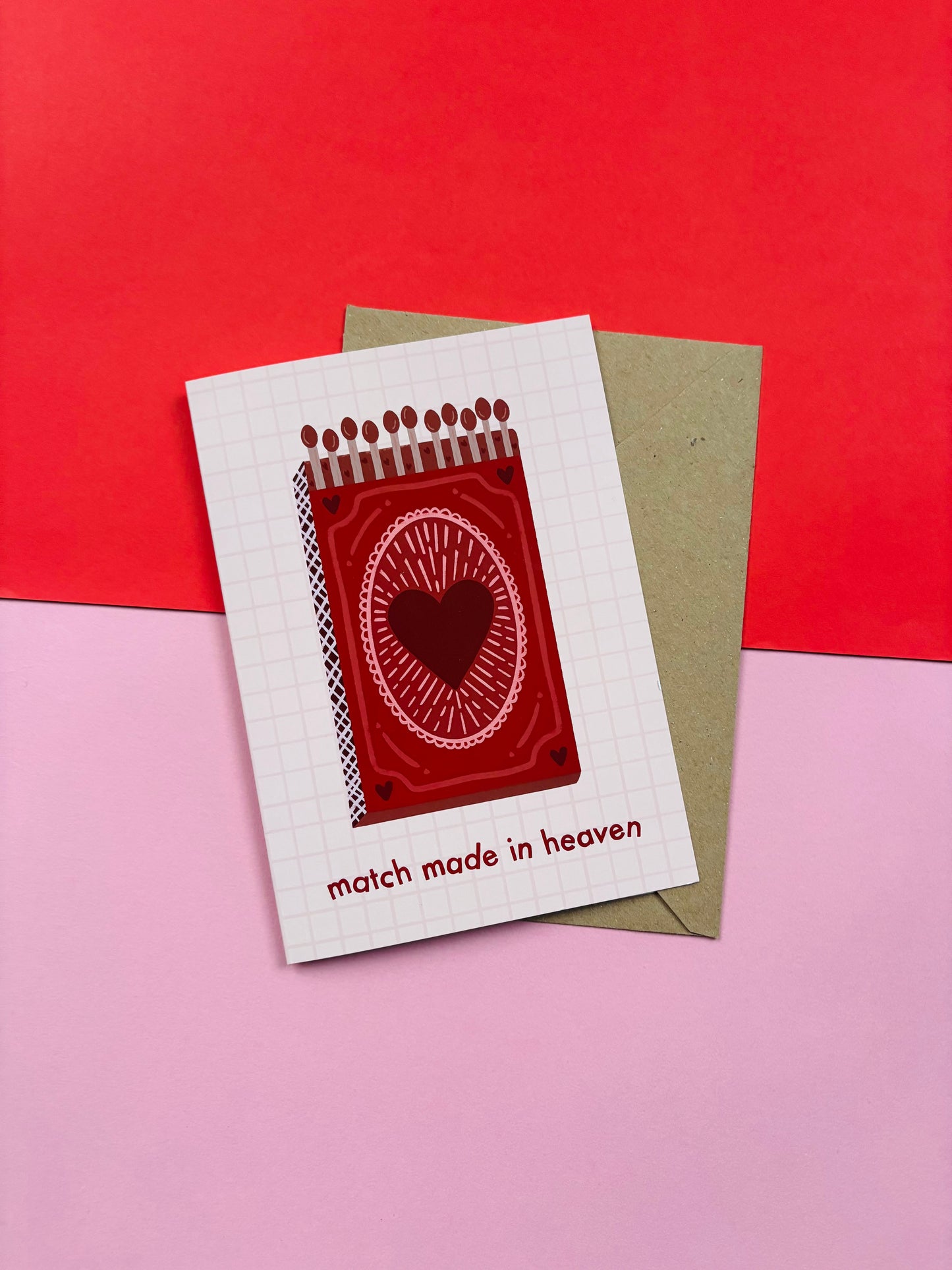Match Made In Heaven Romance Card