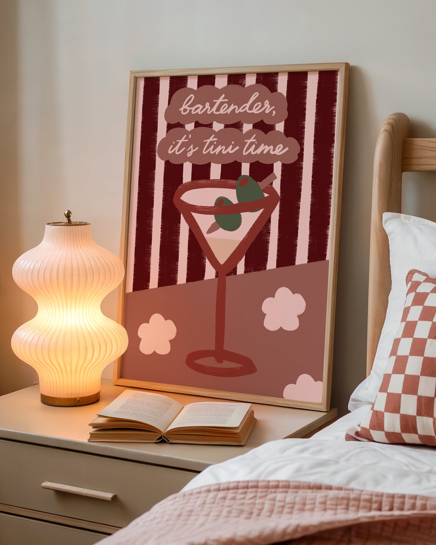 Bartender, It's Tini Time print