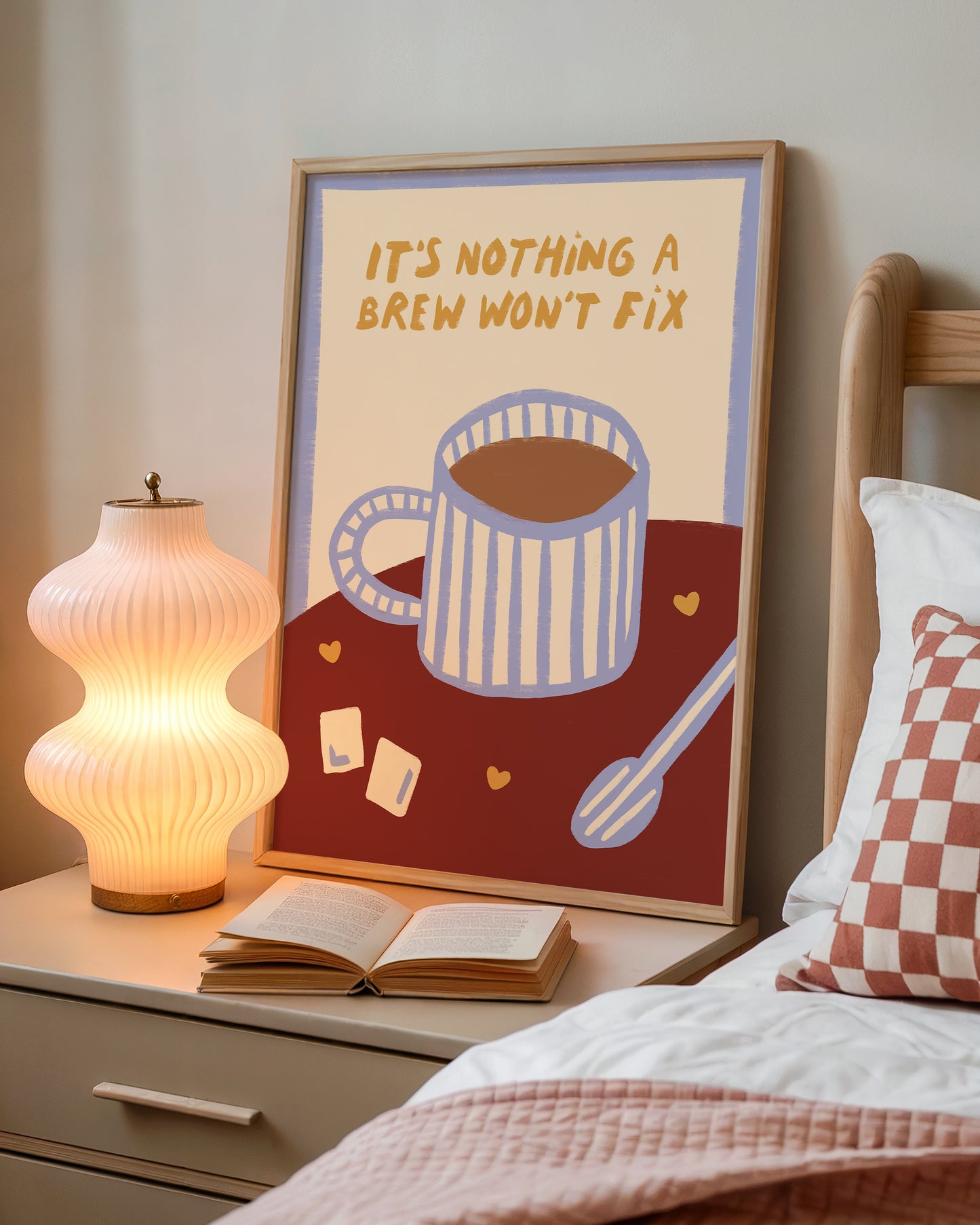 It's Nothing A Brew Won't Fix print