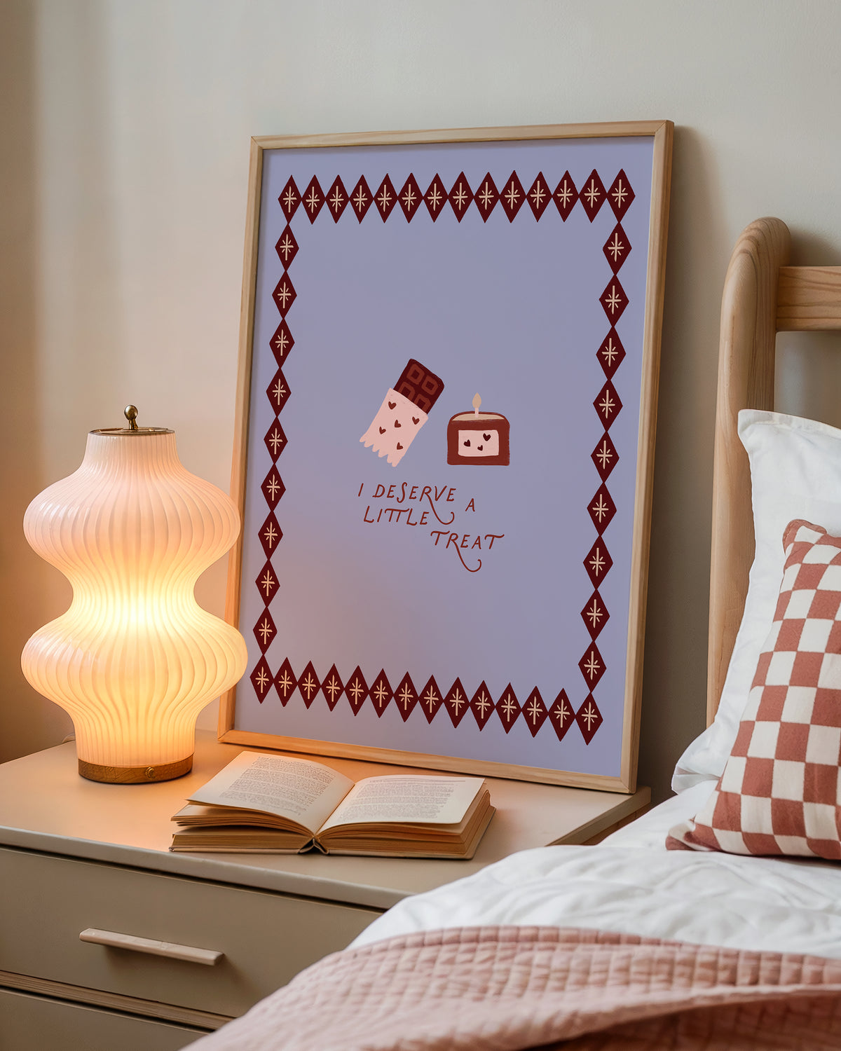 I Deserve A Little Treat print