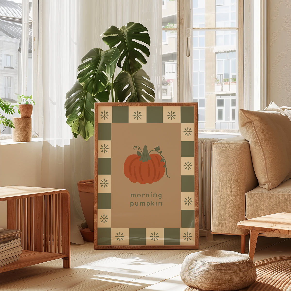 Morning Pumpkin print