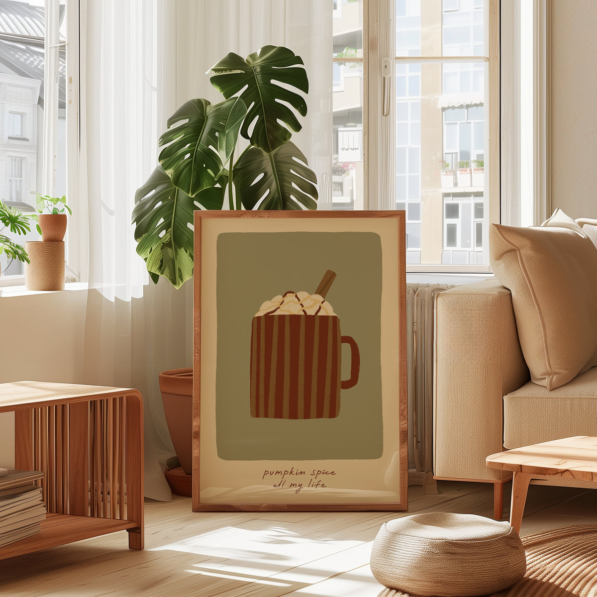 Pumpkin Spice All My Life print