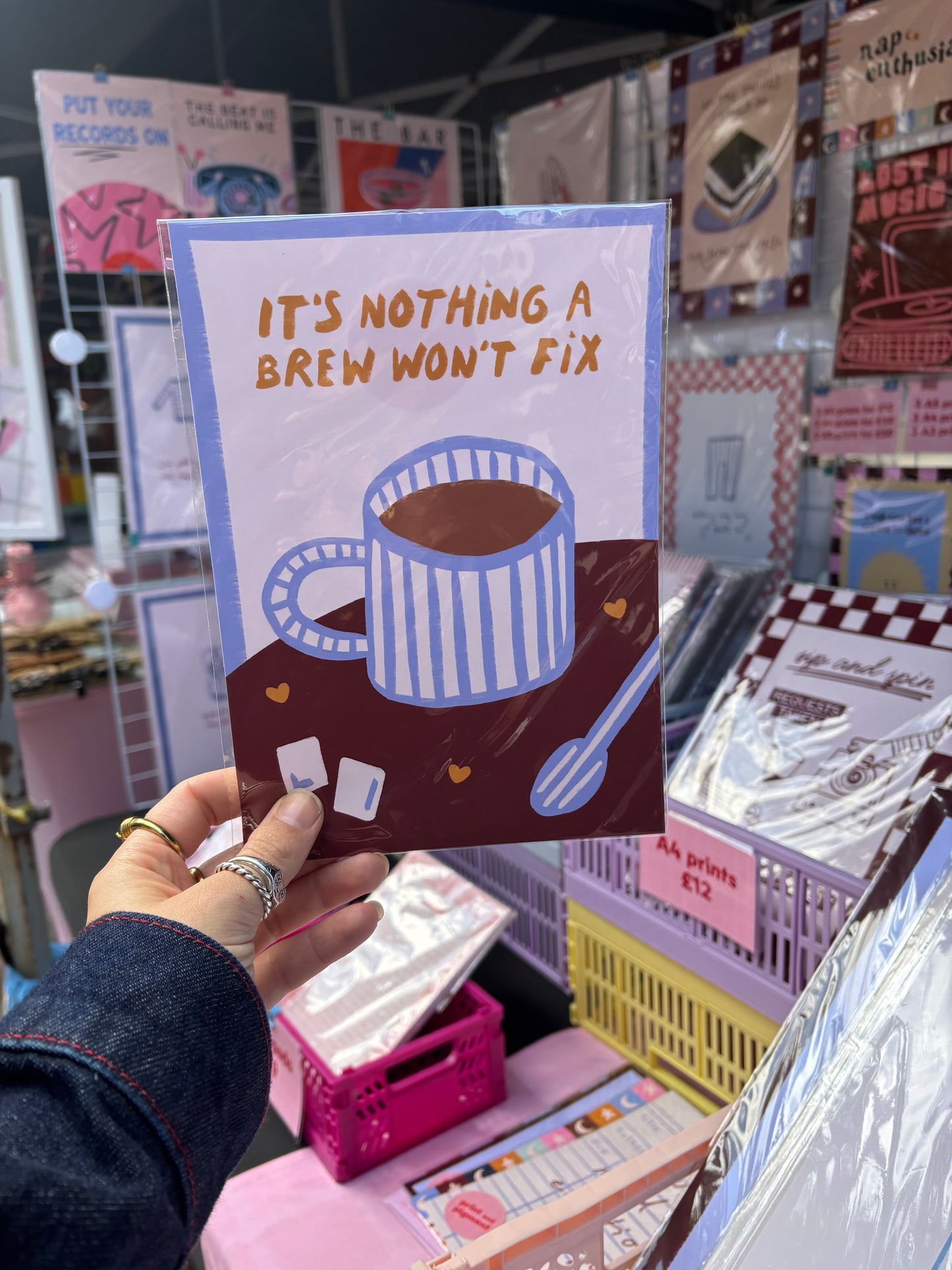 It's Nothing A Brew Won't Fix print