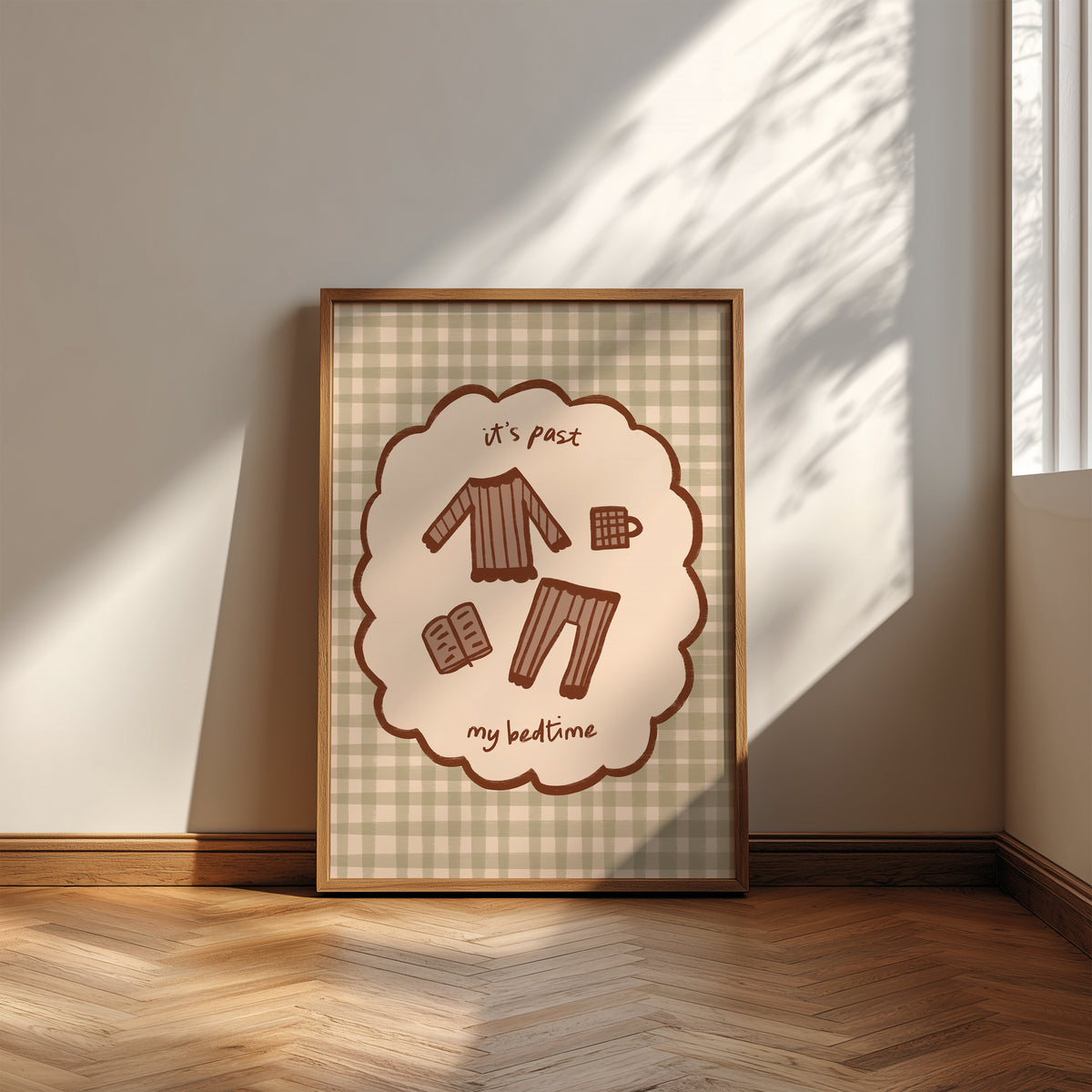 It's Past My Bedtime print