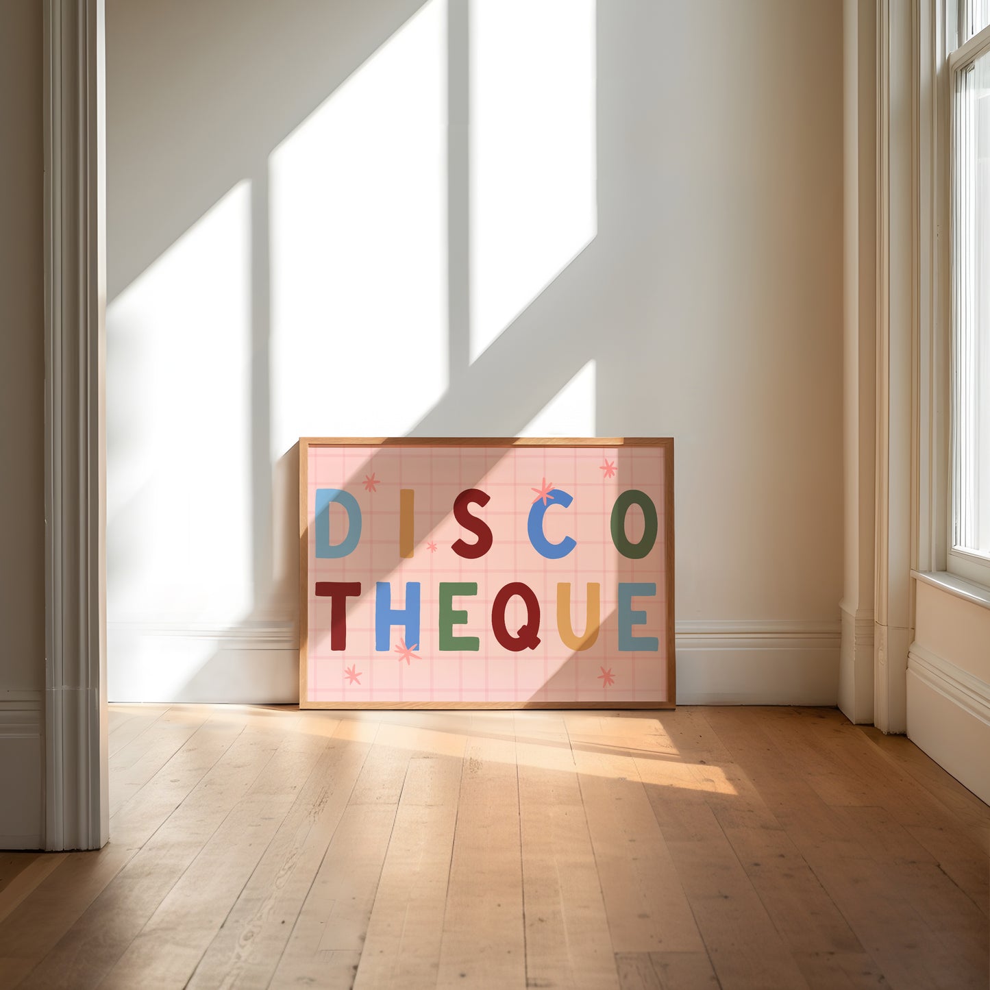 Discotheque Music Print