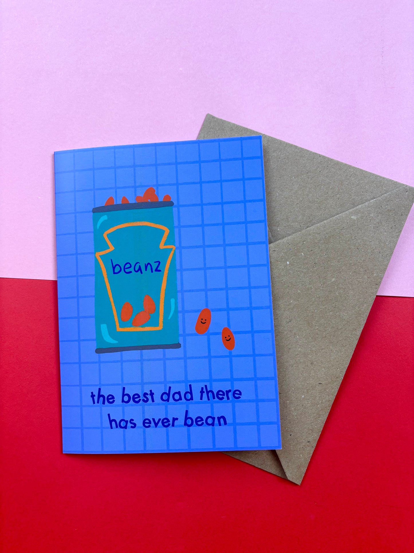 The Best Dad There Has Ever Bean card