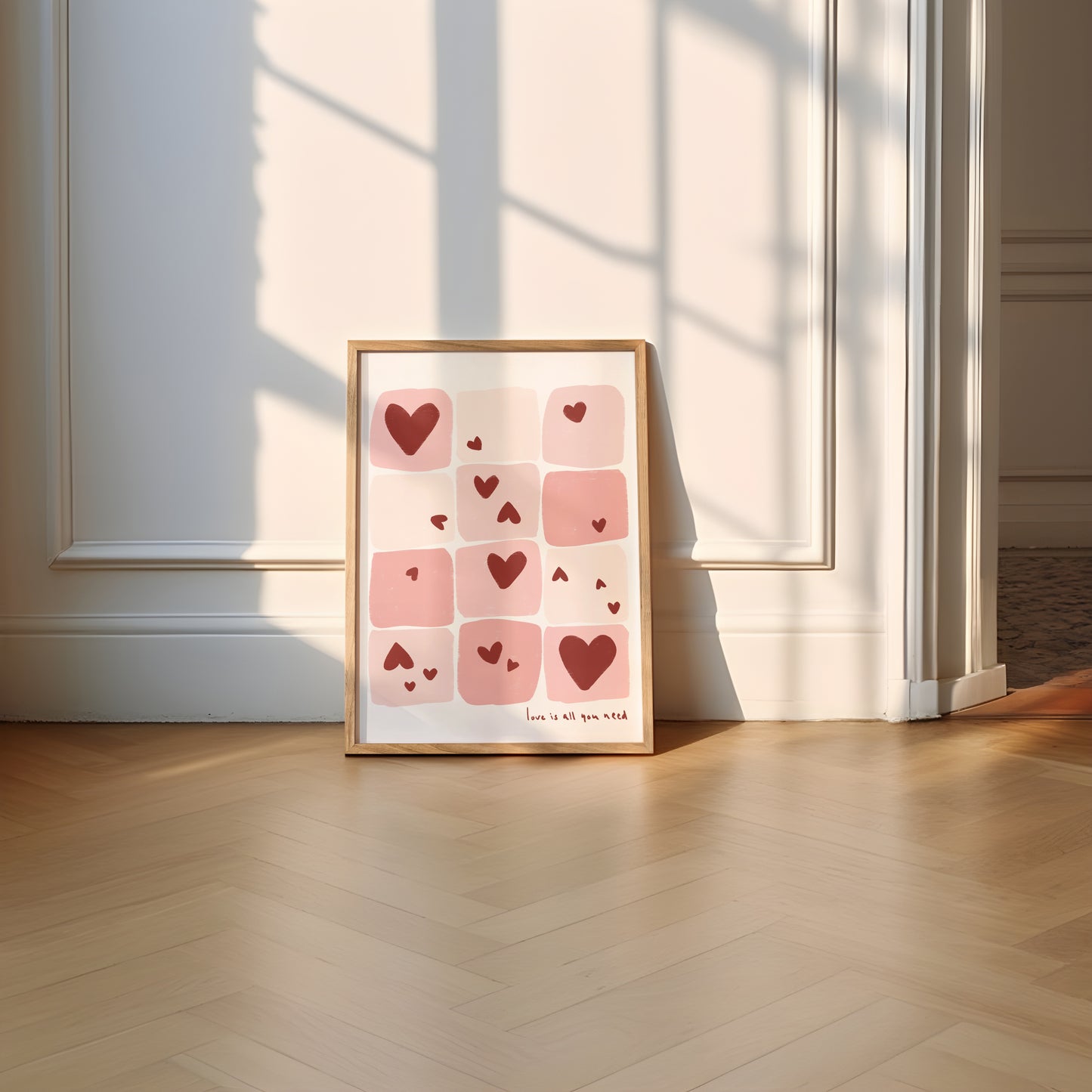 Love Is All You Need Positive Mantra Print