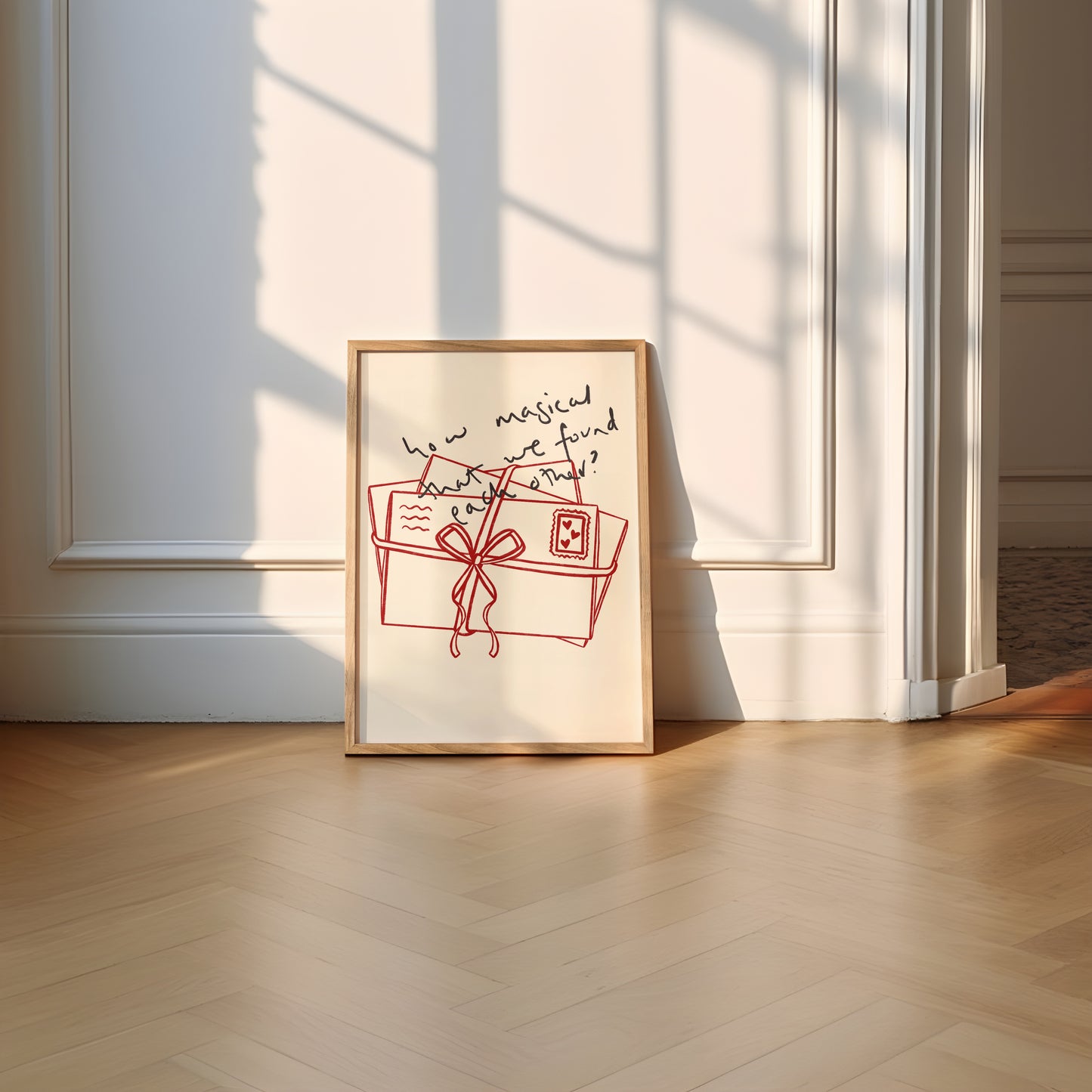 How Magical That We Found Each Other? Love Letter Print